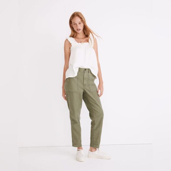 Madewell Griff Tapered Fatigue Cargo Pants Women's 26 - Picture 2 of 7